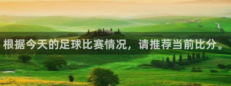 根据今天的足球比赛情况，请推荐当前比分。